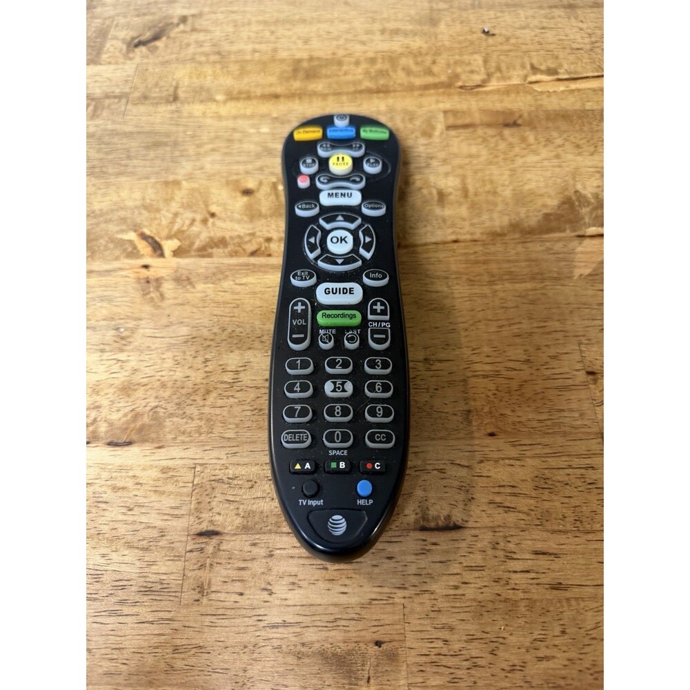 AT&T UVerse Remote S30-S1B T53 OEM GENUINE Tested No Back